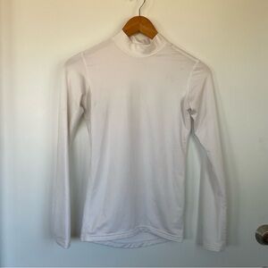 Adidas Golf Climawarm White Long Sleeve Turtleneck